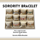 Sorority Bracelet