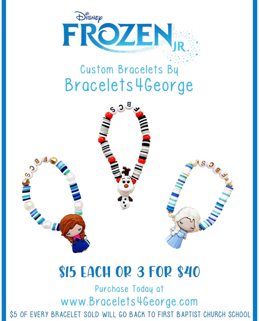 FBCS Spring Musical Frozen Bracelets