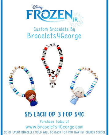 FBCS Spring Musical Frozen Bracelets