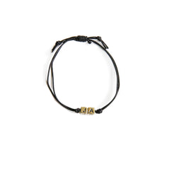 Men's Rope Bracelet 4 Crystal
